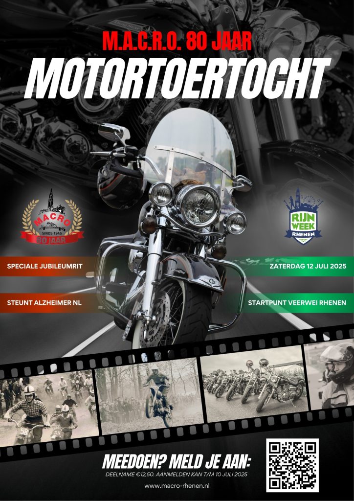 MACRO 80 jaar motortoertocht aanmelden